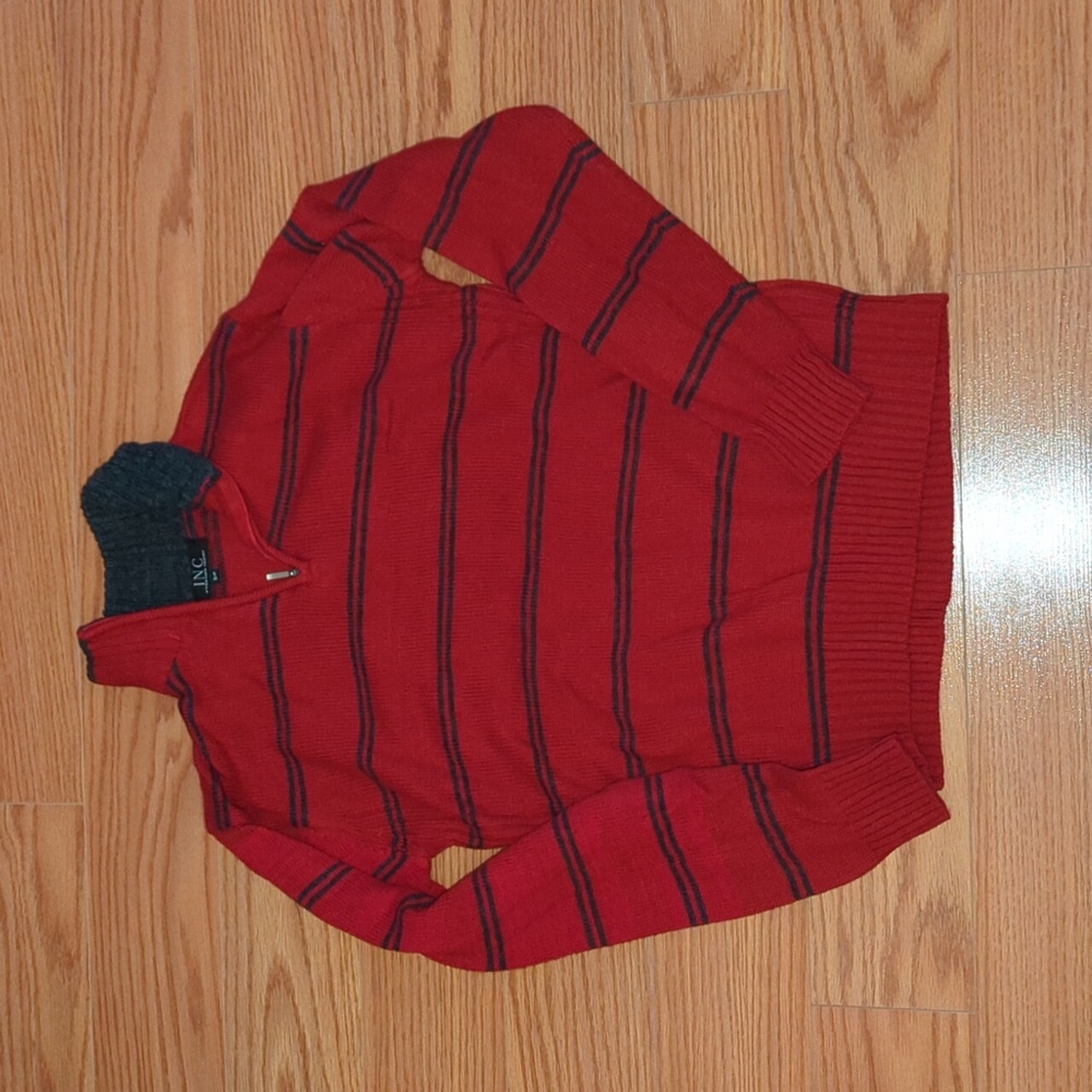 INC| 1/4 Zip Dress Sweater